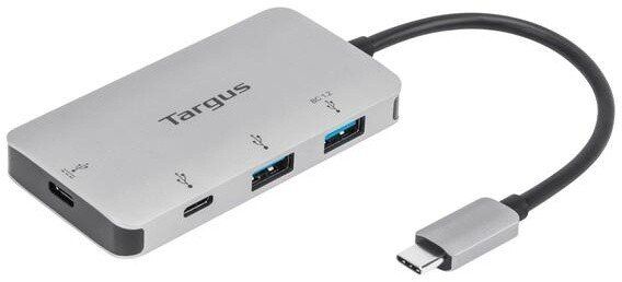Targus Multi-Port Rozbočovač 2× USB 3.2 Gen 1 + 1× USB-C + 1× USB-C ACH228EU