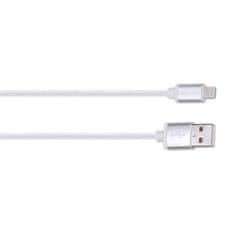 Solight  Lightning kabel, USB 2.0 A konektor - Lightning konektor, blistr, 1m