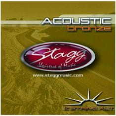 Stagg AC-12ST-BR, sada strun pro 12-ti strunnou kytaru, extra-light