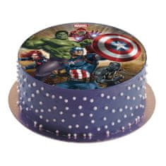 Dekora Jedlý obrázek na dort 16cm Avengers 