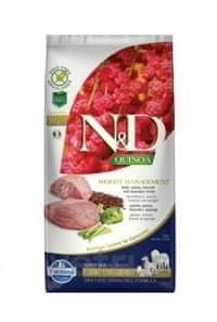 Levně N&D Quinoa DOG Weight Management Lamb & Broccoli 7 kg
