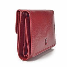 COSSET červená dámská peněženka 4499 Komodo CV