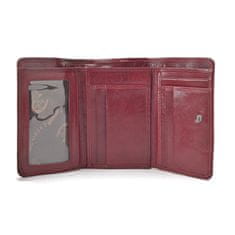COSSET vínová dámská peněženka 4499 Komodo BO