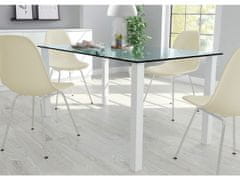 Danish Style Jídelní stůl Dant, 160 cm, bílá 