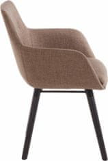 Danish Style Jídelní židle Buck (SET 2 ks), cappuccino