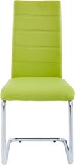 Danish Style Jídelní židle Aber (SET 4 ks), zelená
