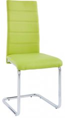 Danish Style Jídelní židle Aber (SET 2 ks), zelená