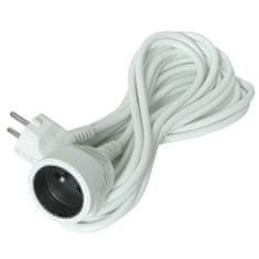 Solight  Prodlužovací kabel 230V/16A - 10m, 1 zásuvka, 3 x 1.5mm, IP20, bílý