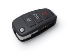 Escape6 černé ochranné silikonové pouzdro na klíč pro Audi s vystřelovacím klíčem