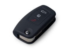 Escape6 černé ochranné silikonové pouzdro na klíč pro zahnutý klíč Ford