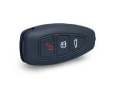 Escape6 černé ochranné silikonové pouzdro na klíč pro Ford bez vystřelovacího klíče
