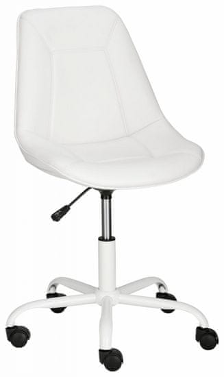 Danish Style Kancelářská židle Carla, bílá
