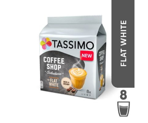  Jacobs Tassimo Krönung Flat White káva v kapsulách