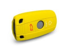 Escape6 žluté ochranné silikonové pouzdro na klíč pro BMW