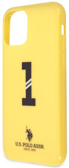 U.S. Polo Assn. No1 Bicolor kryt pro iPhone 11 Pro USHCN58PCSNBY, žlutý