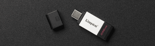 Duálny flash disk fleshka Kingston DataTraveler 80 256GB (DT80/256GB) USB 3.2 gen 1 a microUSB, prepojenie telefónu s počítačom, prepojenie tabletu s počítačom