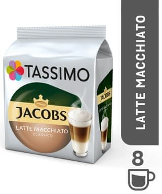  Jacobs Tassimo Krönung Latte Macchiato káva v kapsulách