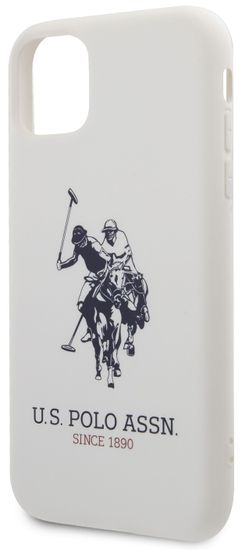 U.S. Polo Assn. Big Horse Silicone Effect kryt pro iPhone 11 Pro USHCN58SLHRWH