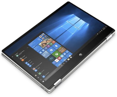Multimediální notebook HP Pavilion x360 15,6 palce dotykový displej 2 v 1 tablet notebook stojánek stan
