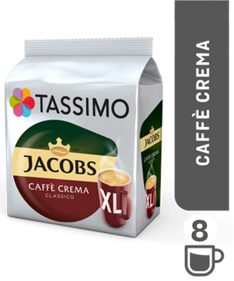  Jacobs Tassimo Krönung Cafe Crema XL s káva v kapslích