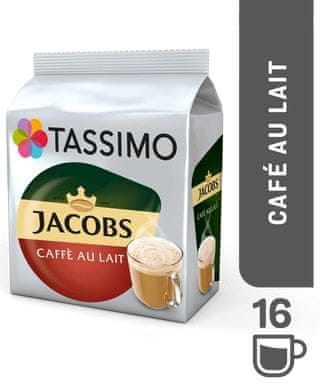  Jacobs Tassimo Krönung Cafe Au Lait s káva v kapsuliach