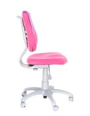 Alba Dětská rostoucí židle FUXO V-line Růžová