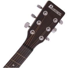 Dimavery AW-400, elektroakustická kytara typu Folk, přírodní
