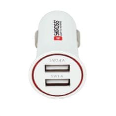Skross  USB nabíjecí autoadaptér Dual Car Charger, 2x USB, 3400mA max