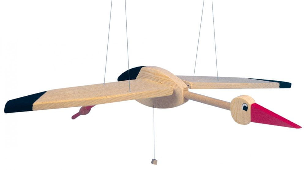 Woody Létací čáp-velký, 90cm (DP)
