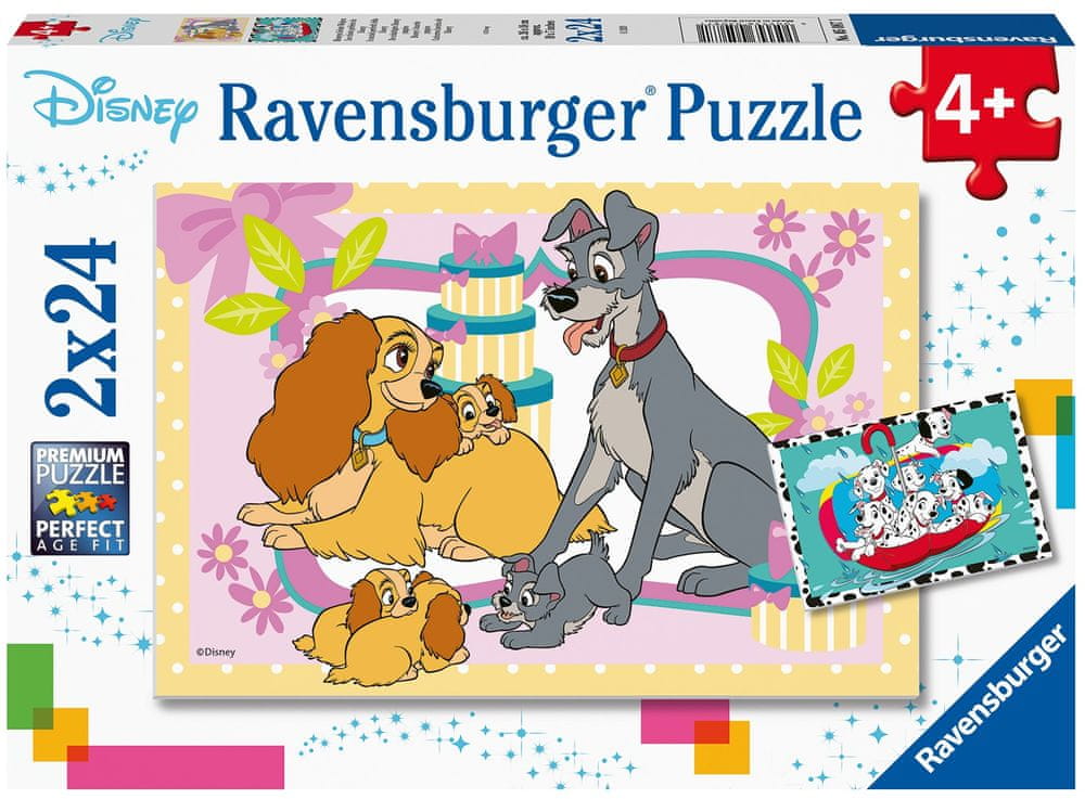 Ravensburger Puzzle 050871 Disney pohádky 2x24 dílků