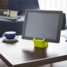 Yamazaki Stojánek na tablet Square 7770, silikon, v. 6,3 cm, zelený