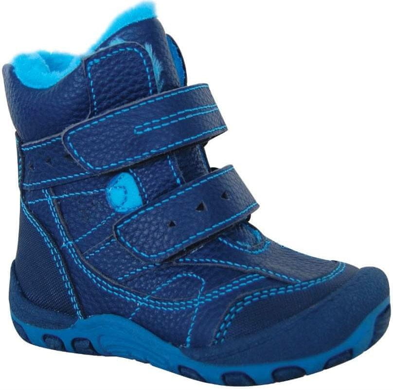 Protetika chlapecká zimní obuv LAROS TYRKYS 72021 20, modrá