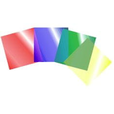 Eurolite sada čtyř barevných filtrů 19x19 cm