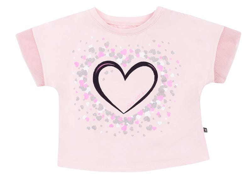 Garnamama dívčí tričko 110 růžová