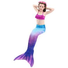 Master kostým a plavky - mořská panna Siréna - 140 cm
