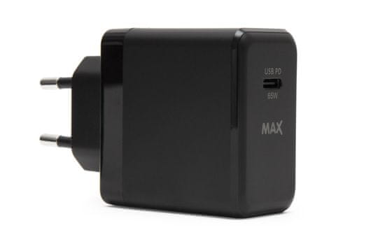 MAX Výkonná kompaktní USB-C nabíječka 65W
