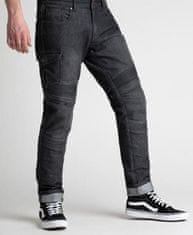 Rebelhorn Moto kalhoty BROGER OHIO jeans washed black MCF_13139