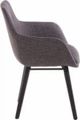 Danish Style Jídelní židle Buck (SET 2 ks), šedá
