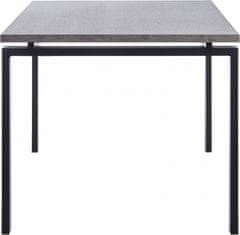 Danish Style Jídelní stůl Saja, 120 cm, šedá