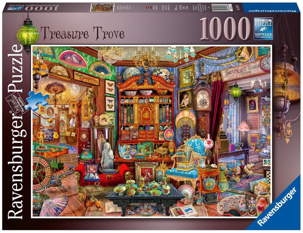 Levně Ravensburger Puzzle 165766 Pokladnice 1000 dílků