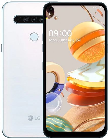 LG K61, 4GB/128GB, White
