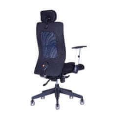 Office Pro Kancelářská židle Calypso XL modrá s podhlavníkem SP4