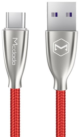 Mcdodo Excellence Series 5 A Type-C Cable 1 m CA-5421, červený