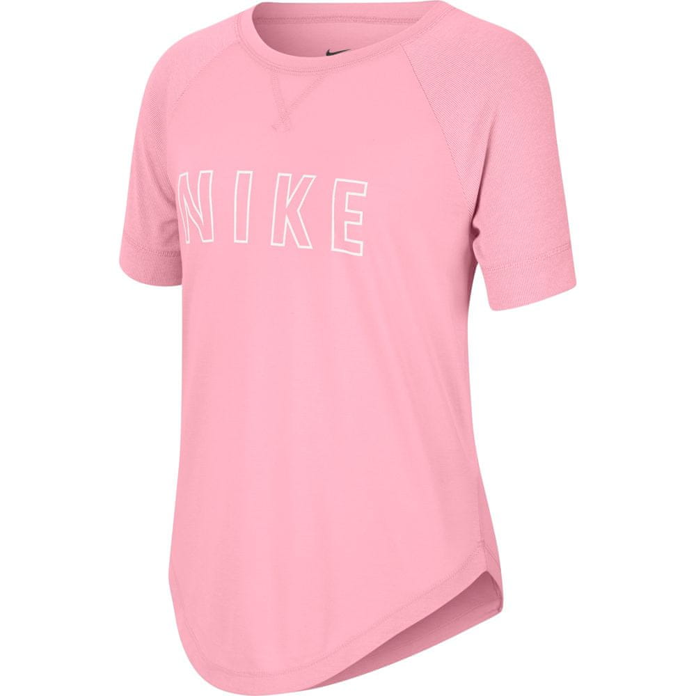 Nike dívčí tričko Dri-FIT Trophy L růžová