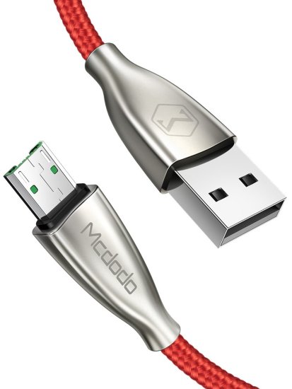 Mcdodo Excellence Series 4 A Micro USB Cable 1.5 m CA-5911, červený