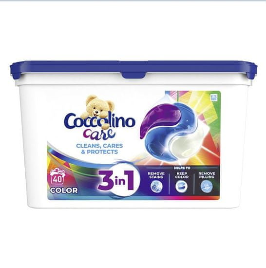 Coccolino Care kapsle Barevné prádlo 40 dávek