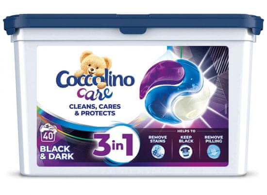 Coccolino Care kapsle Černé a tmavé prádlo 40 dávek