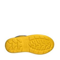 Demar  - Dětské zateplené holínky VIBES 0320 E žluté, velikost 34,5