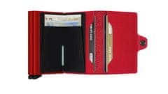 Secrid Kožená červená minipeněženka SECRID Twinwallet original TO-Red/Red SECRID
