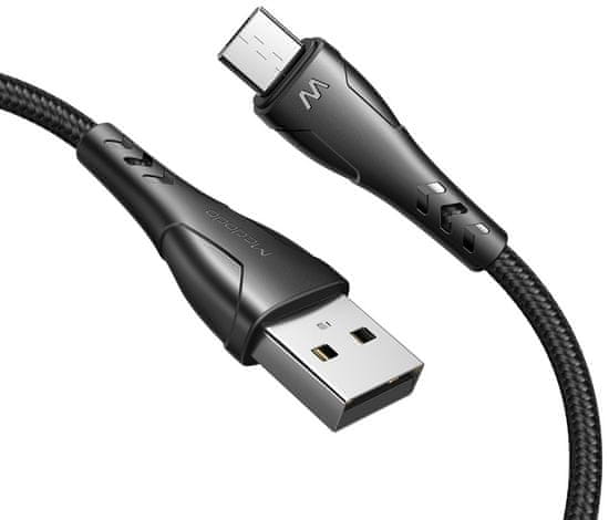 Mcdodo Mamba Series Micro USB Data Cable 1,2 m CA-7451, černý